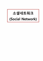 소셜 네트워크 서비스(sns)-1