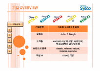 sysco 시스코 조직 구조-3