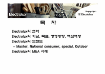 M&A 전문기업 Electrolux 일렉트로룩스-4