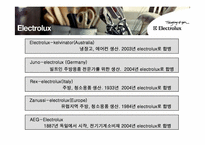 M&A 전문기업 Electrolux 일렉트로룩스-11