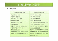 [경영전략] IMF 대우와 한보의 몰락, 살아남은 기업들-삼성과 LG-13
