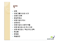 보령 메디앙스의 조사-2