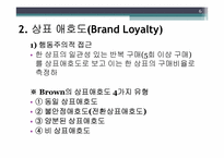 [소비자행동] 상표 애호도(Brand Loyalty) 중요성 연구-6