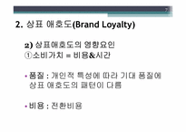 [소비자행동] 상표 애호도(Brand Loyalty) 중요성 연구-7