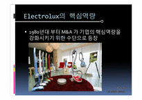 [국제경영학] 일렉트로룩스 Electrolux의 M&A-8