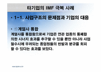 유한 킴벌리의 IMF 극복사례-19