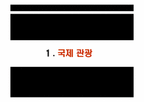 [관광학원론] 국제관광-6
