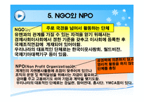 한국 NGO의 현황 및 등장배경 NGO의 필요성-11