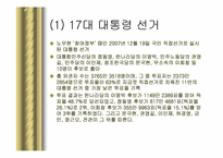 17대 대통령 선거 평가-2