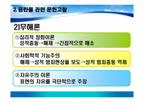 인터넷 음란물 접촉실태와 인식, 학업성취에 미치는 영향 -여대생을 중심으로-11
