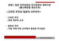 [고려시대사] 고려 무인정권과 일본 막부체제의 비교 분석-3