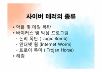[사이버정치]사이버테러와 사이버 안보-5