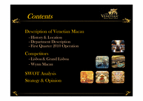 [호텔경영]The Venetian Macau 호텔 경영사례 연구-2