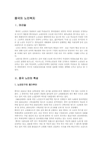 [중국사회]중국의 노인복지-1