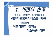 [사회복지행정론]푸드뱅크 행정시스템의 문제점 및 개선방안과 운영방식 설계-13