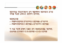 [재무관리] 10장 현금흐름의 추정과 투자안의 선정-13