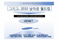 [마케팅] 삼성전자와 월드컵 -2010 월드컵에 대응하는 삼성전자의 자세-6