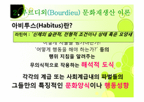 [교육사회학] 문화재생산론-8