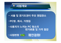 [창업경영론] PC 청소사업 PC CLEAN-8