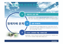 [가족관계] 형제자매 관계-5