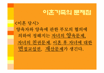 이혼가족 문제점 및 대안-9