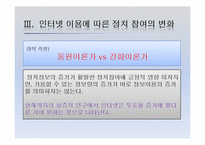 [한국정치론] 인터넷의 확산과 선거정치의 변화-10