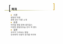 `원더걸스` 팬덤과 인디밴드 문화 연구를 통한 대중문화의 다양성 고찰-2