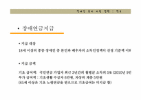 장애인 복지와 복지 현황-5