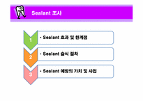 [예방치의학] 실란트(Sealant) 교육-6