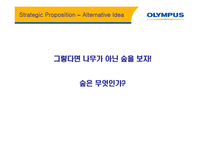 올림푸스 마케팅사례와 광고전략-13