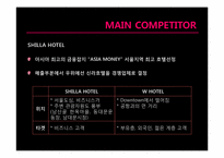 W hotel 분석 레포트-15