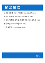 [재무관리] 농심 VS 제일제당 재무분석-14