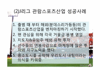 [스포츠마케팅] 관람 스포츠 산업 마케팅 사례-13