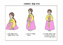 [국제문화]남자의 절, 여자의 절의 종류 및 실전-18