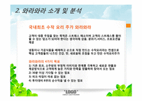 프랜차이즈 WARAWARA 수작요리주가 와라와라 브랜드 소개 및 분석-4