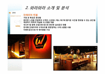 프랜차이즈 WARAWARA 수작요리주가 와라와라 브랜드 소개 및 분석-9