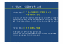 [경영학] 기업의 사회공헌활동과 그 영향-14