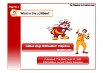 [서비스마케팅] Jollibee 졸리비 사례분석-3