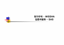 [경영전략] 미샤 원가우위, SAS 집중차별화-1