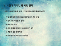 새로운 제품시장에서의 마케팅전략-4