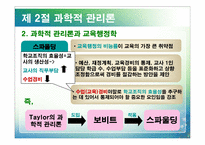 [교육행정] 제 3장 고전이론-10