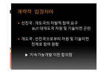 지구환경문제에 있어 선진국과 개도국 간 입장차이와 해소를 위한 국제적 노력-4