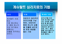 형태주의 상담 레포트-9