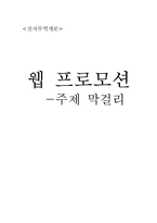 [전자무역개론] 막걸리 웹 프로모션-1