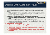 [서비스마케팅] Case 15. The Accellion Service Guarantee-18