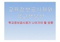 교육정보공시제와 학교책무성 -학교정보공시제가 나아가야 할 방향-1