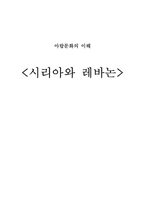[아랍문화] 레바논 조사-11
