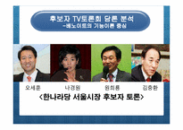 [정치광고론] 정치광고 이론들에 대한 우리나라 정치광고의 사례-9
