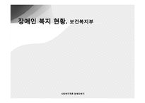[사회복지개론] 장애인복지-9