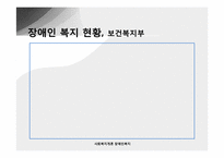 [사회복지개론] 장애인복지-10